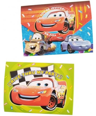 Race Car Birthday Party Invitations Lightning McQueen Cars Postcard party favors - CL19DDESQXX $5.22 Invitations
