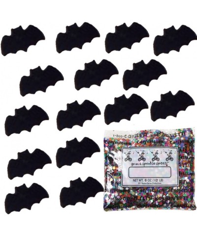 Confetti Bat 1/8" Black - Half Pound (8 oz) 9718 - Free Ship Q08 - CH194S35N8R $25.16 Confetti