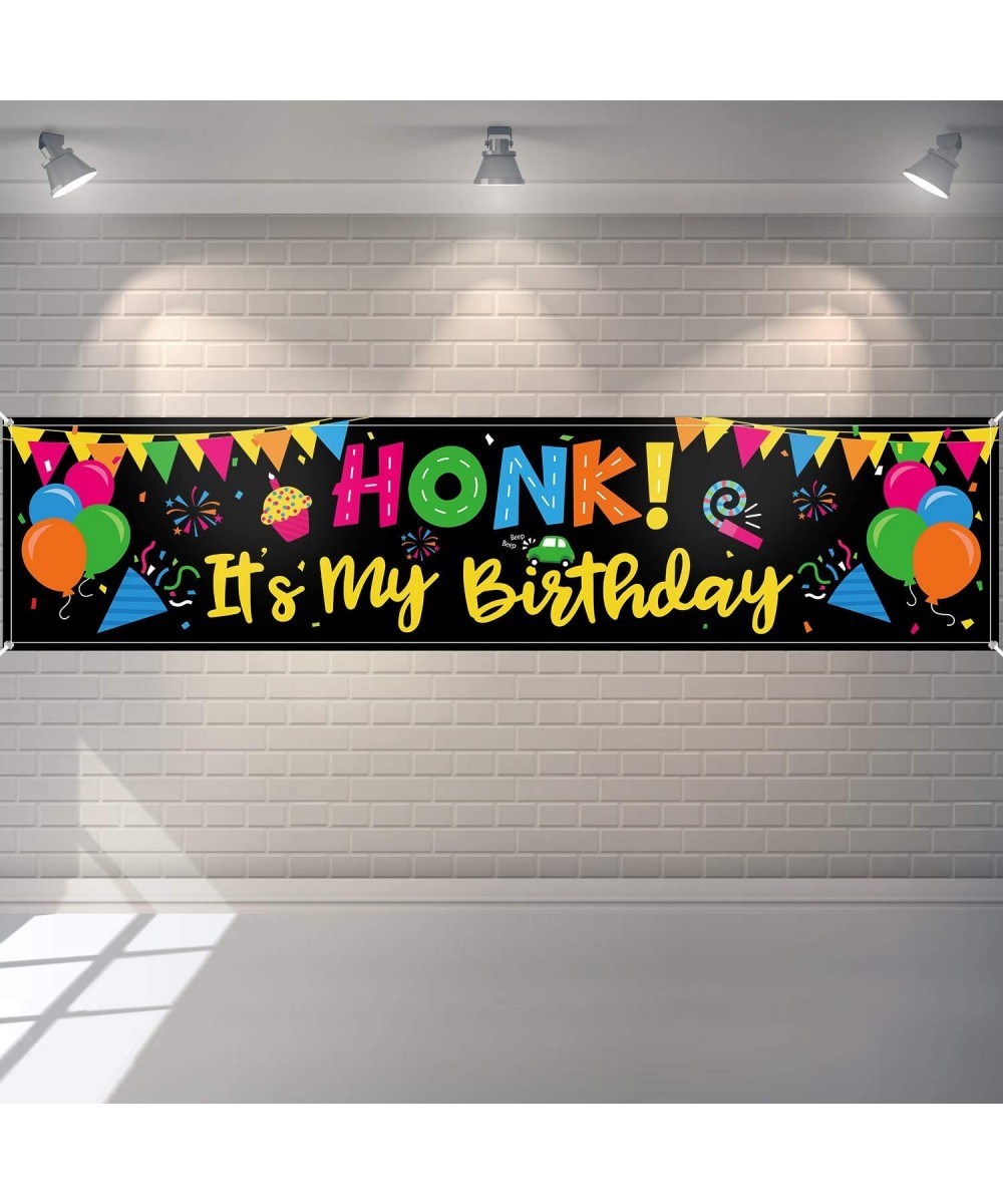 HONK IT'S My Birthday Quarantine Banner Large Happy Birthday Yard Sign Backdrop It's My Birthday Backdrop Party Indoor Outdoo...