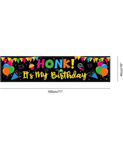 HONK IT'S My Birthday Quarantine Banner Large Happy Birthday Yard Sign Backdrop It's My Birthday Backdrop Party Indoor Outdoo...