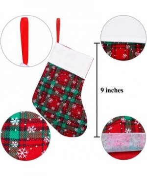 12 Pack Christmas Mini Stockings Small Christmas Fireplace Hanging Stockings Decoration Stockings for Xmas Decoration - Color...