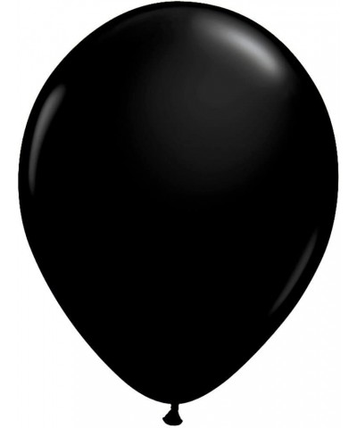 Peace&Joy 12" Latex Balloons 100 Pack (Black) - Black - CF12MXR88TN $6.59 Balloons
