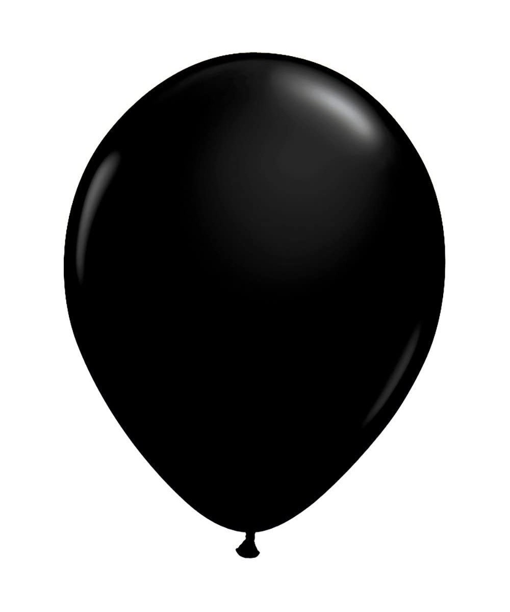 Peace&Joy 12" Latex Balloons 100 Pack (Black) - Black - CF12MXR88TN $6.59 Balloons