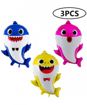 Baby Cute Shark Party Supplies Birthday Decorations Set- Pink for Girls Baby Shark DOO DOO Balloons Happy Birthday Banner Cak...