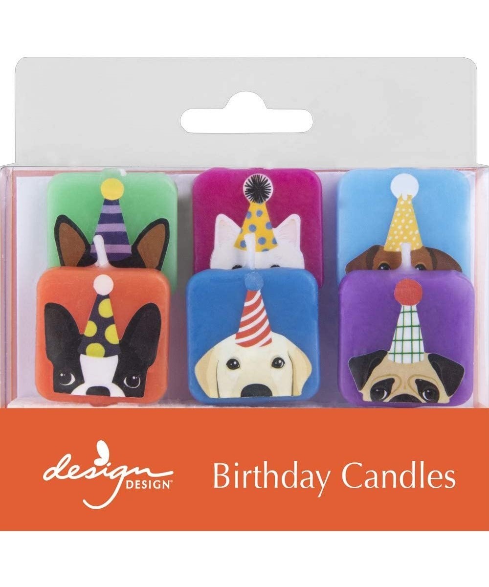 Specialty Birthday Candles - 2 3/4 x 3/4 - Dogs with Hats - 6 Candles/Pack - Dogs With Hats - CQ18TT6DAMH $21.82 Birthday Can...