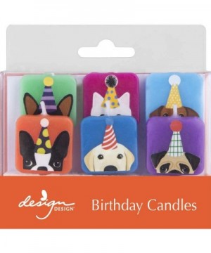 Specialty Birthday Candles - 2 3/4 x 3/4 - Dogs with Hats - 6 Candles/Pack - Dogs With Hats - CQ18TT6DAMH $21.82 Birthday Can...