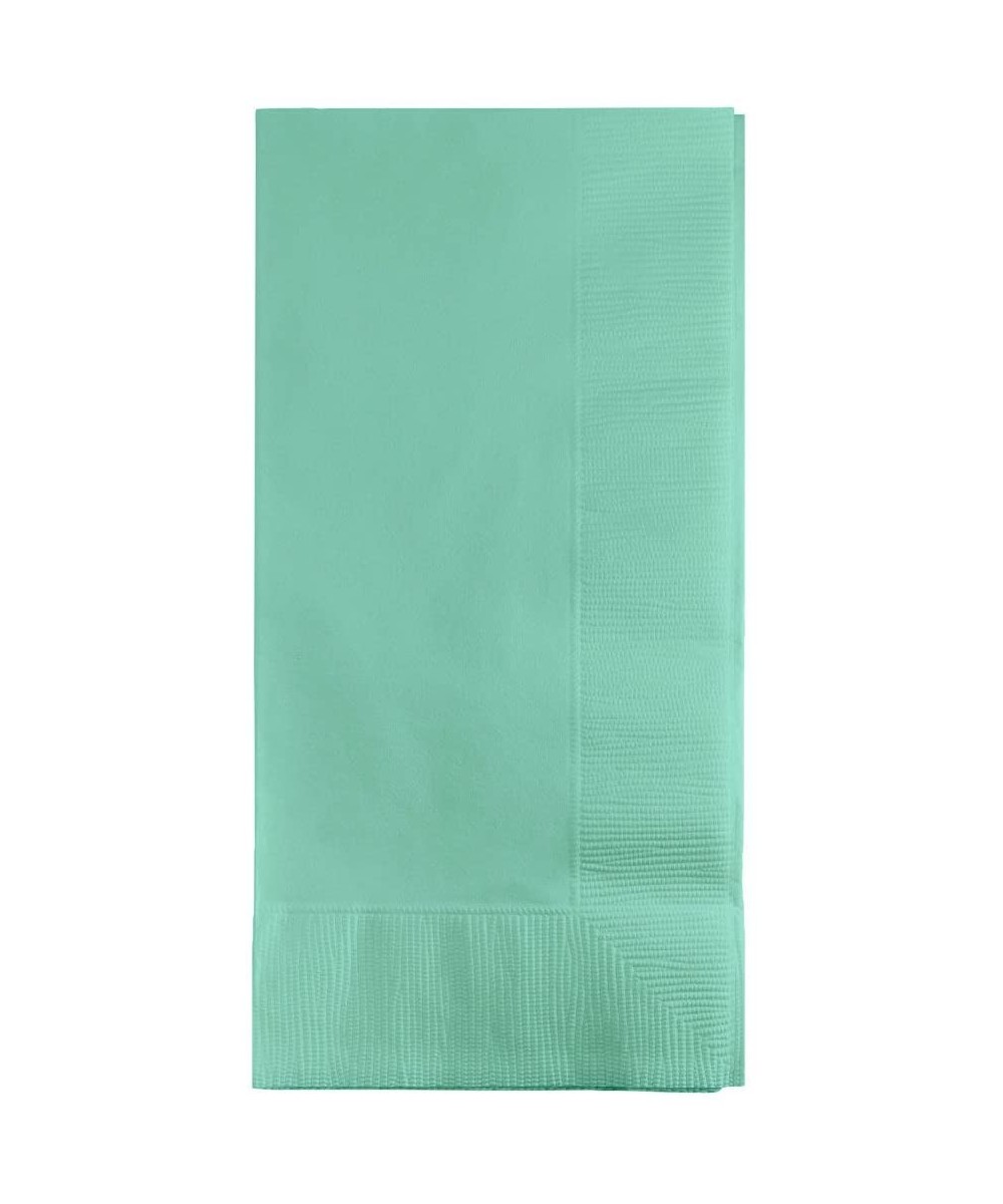 1/8 Fold Touch Of Color 50 Count Dinner Napkins- Fresh Mint - C512KHL5ZFX $6.42 Tableware