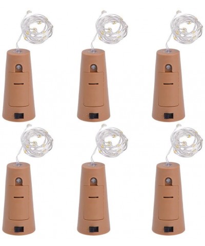 Bottle Cork String Lights for Bottle DIY- Party- Christmas- Halloween and Wedding Decor- Warm White- 6 Pack - C312N1VKWZ0 $6....