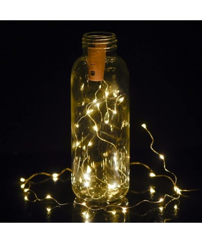 Bottle Cork String Lights for Bottle DIY- Party- Christmas- Halloween and Wedding Decor- Warm White- 6 Pack - C312N1VKWZ0 $6....