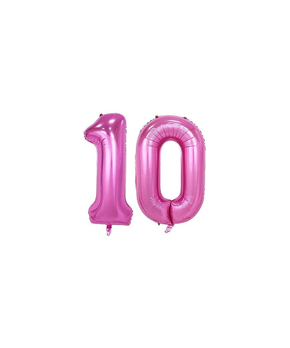 Pink Number 10 Balloon- 40 Inch - CO18HKRZUS5 $7.44 Balloons