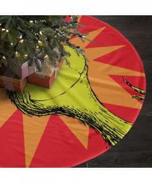 36 Inch How The Grinch Stole Christmas Christmas Tree Plush Skirt Xmas Tree Skirt Christmas Party Decorations Holiday Tree Or...