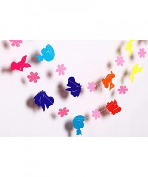 Winnie The Pooh and pals Garland - Birthday Decorations-Party Decorations-Party décor-Creative Decoration - Blue-orange-pink ...