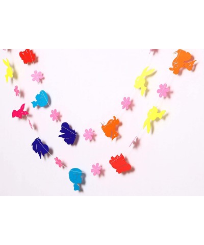 Winnie The Pooh and pals Garland - Birthday Decorations-Party Decorations-Party décor-Creative Decoration - Blue-orange-pink ...