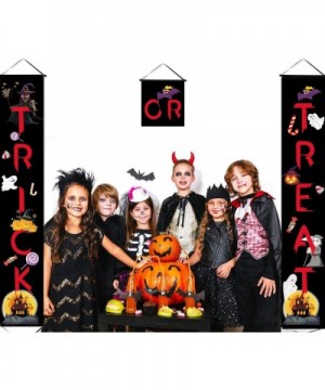 Halloween Trick or Treat Banner Halloween Door Hanger Banner (Halloween Trick or Treat Banner C) - Halloween Trick Or Treat B...