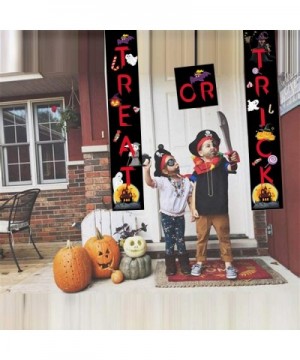 Halloween Trick or Treat Banner Halloween Door Hanger Banner (Halloween Trick or Treat Banner C) - Halloween Trick Or Treat B...