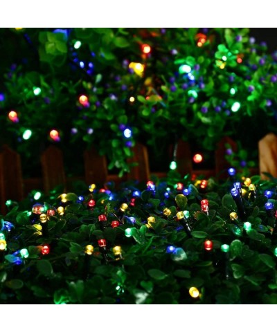 2 Pack Solar Christmas Lights 72ft 200 LED 8 Modes Solar String Lights Waterproof Solar Fairy Lights for Garden- Patio- Fence...