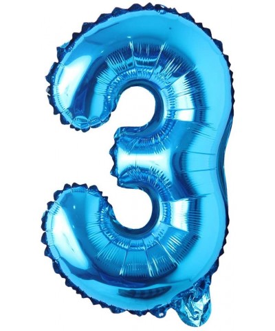 Blue 28 inch Letter Balloons Alphabet Number Balloons Foil Mylar Party Wedding Bachelorette Birthday Bridal Baby Shower Gradu...