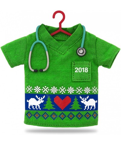 Christmas Ornament 2018 Year Dated- Happy Holiday Scrubs - CI1803ES6EW $7.14 Ornaments