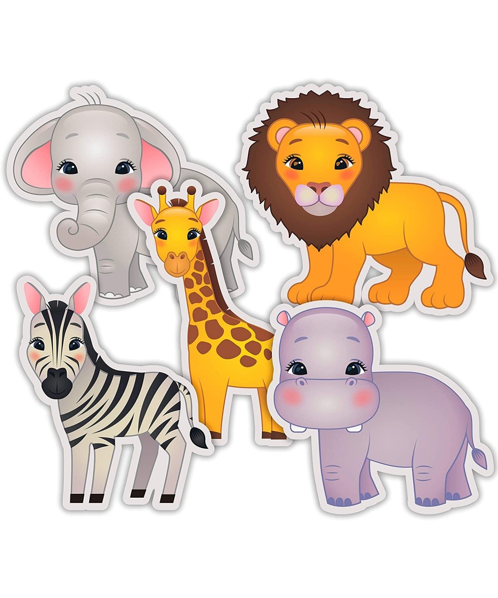 Safari Jungle Cutouts - Zoo Baby Shower Birthday Party Decorations or Kids Classroom Supplies - 20 PCS - CG193T6D2W8 $5.92 Pa...