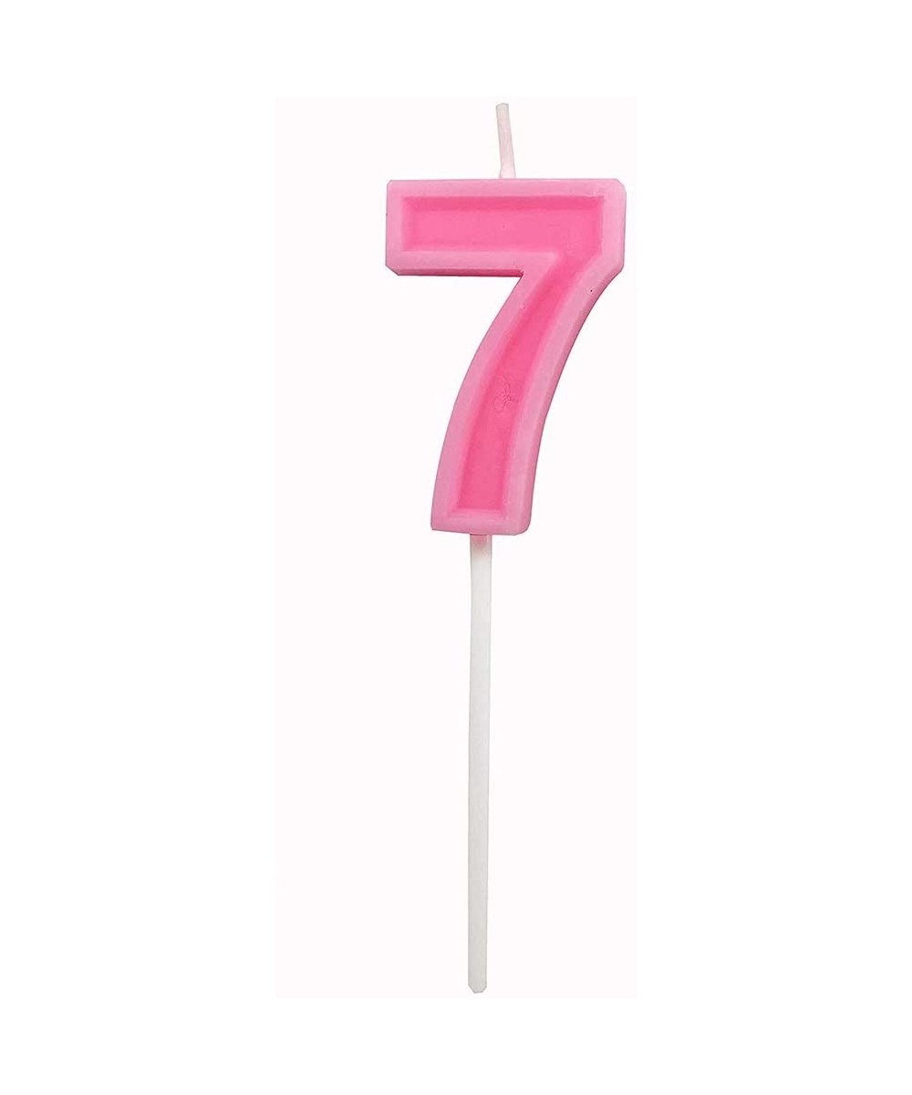 2.76" Large Extended XXL Multi-Color Happy Birthday Long Numbers Candles Cake Topper Decoration for Adults/Kids Party Wedding...