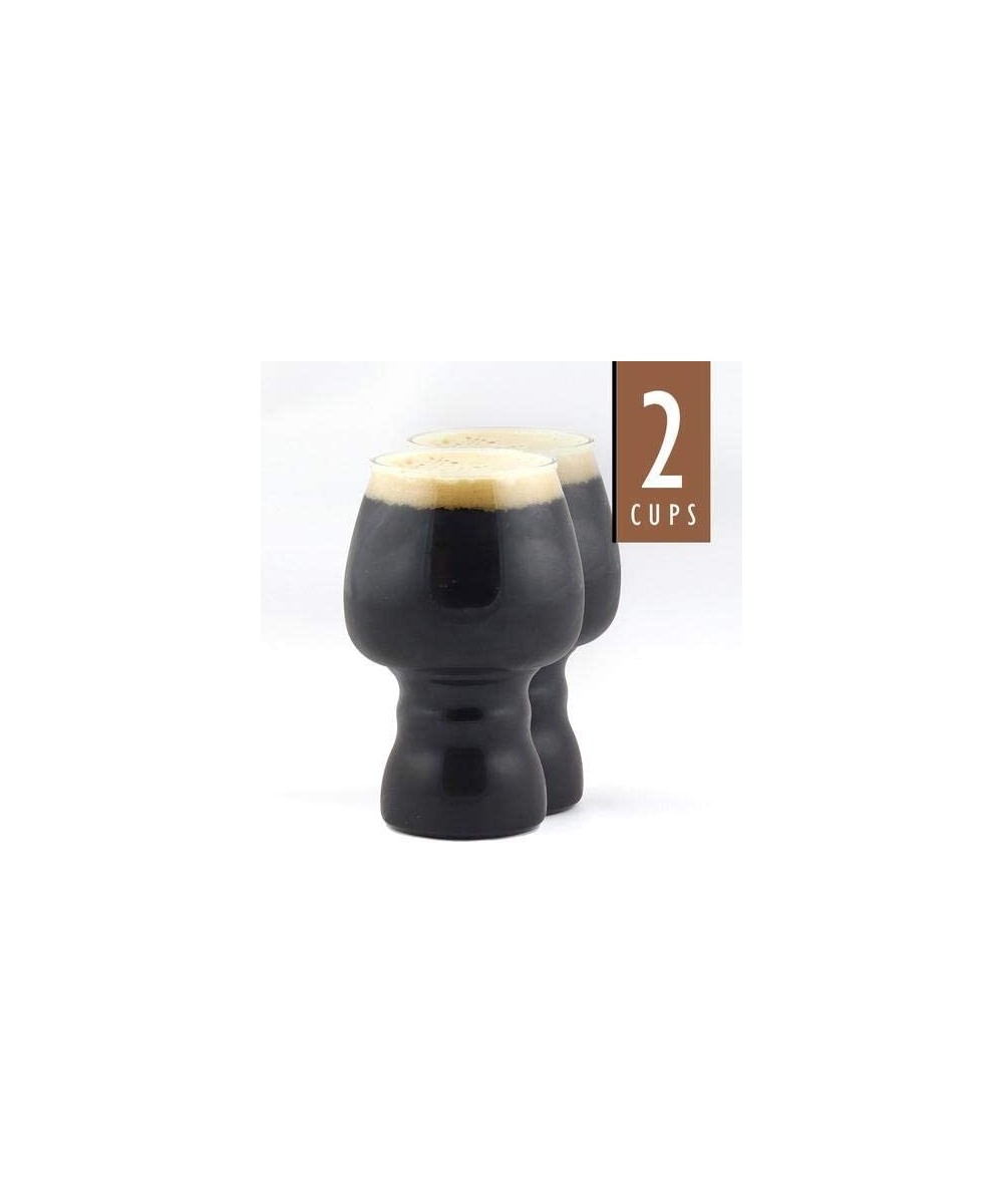 B Cups Stout 18oz Outdoor Craft Beer Cups- 2-Piece BPA & BPS Free - C618UMSRXNW $10.37 Tableware